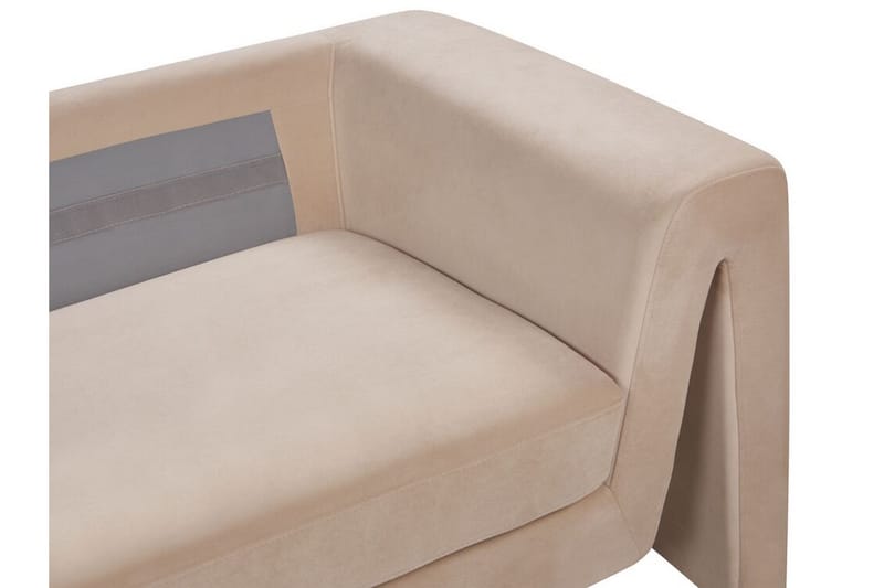 Durran Sofa 3-seter - Beige/Svart - Møbler - Sofaer - Sofa 3 seter