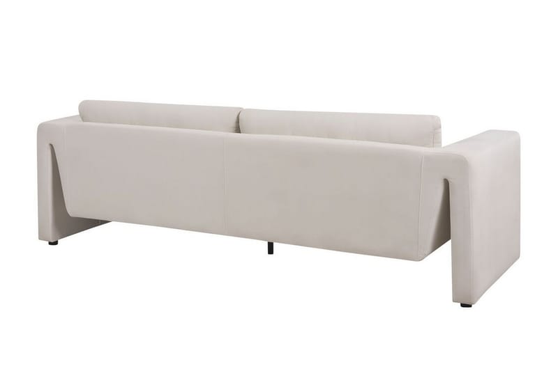 Durran Sofa 3-seter - Beige/Svart - Møbler - Sofaer - Sofa 3 seter