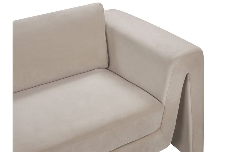 Durran Sofa 3-seter - Taupe/Svart - Møbler - Sofaer - Sofa 3 seter