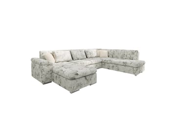 Dynir Sofa med Sjeselong og Divan 4-seter