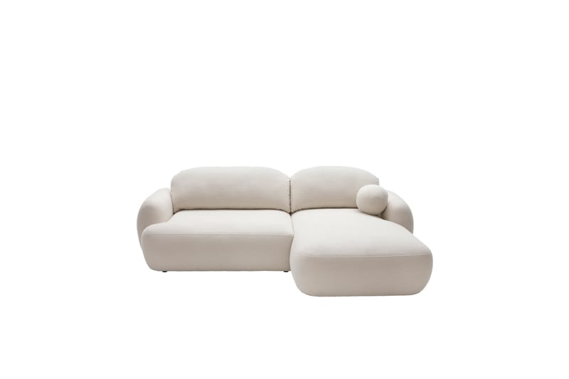 Efrem Sofa med Sjeselong 3-seter - Beige - Møbler - Sofaer - Sofa med sjeselong