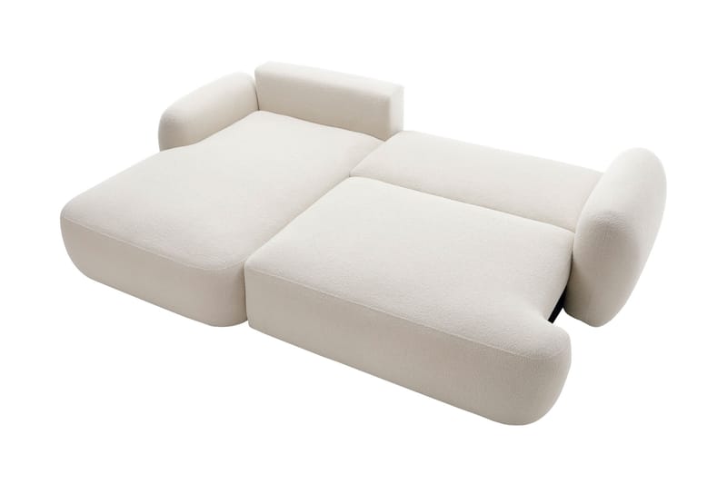 Efrem Sofa med Sjeselong 3-seter - Beige - Møbler - Sofaer - Sofa med sjeselong