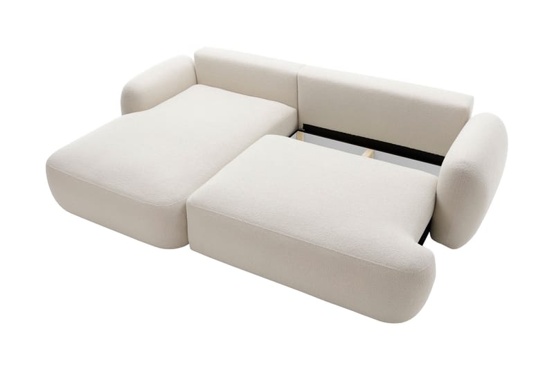 Efrem Sofa med Sjeselong 3-seter - Beige - Møbler - Sofaer - Sofa med sjeselong