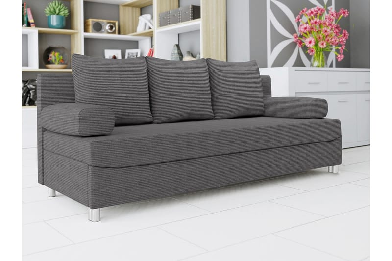 Eifion Sofa 3-seter - Mørk grå - Møbler - Sofaer - Sofa 3 seter