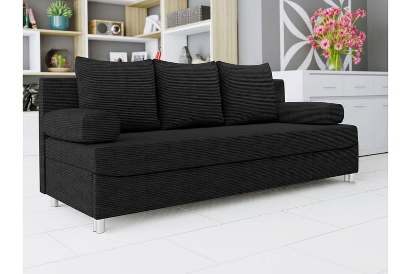 Eifion Sofa 3-seter - Svart - Møbler - Sofaer - Sofa 3 seter