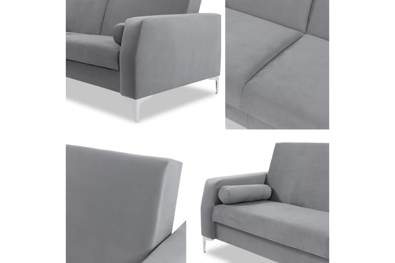 Elinora Sofa 3-seter - Grå - Møbler - Sofaer - Sofa 3 seter