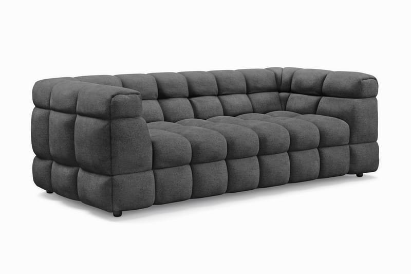 Elise 3-seters Sofa - Mørkegrå - Møbler - Sofaer - Sofa 3 seter