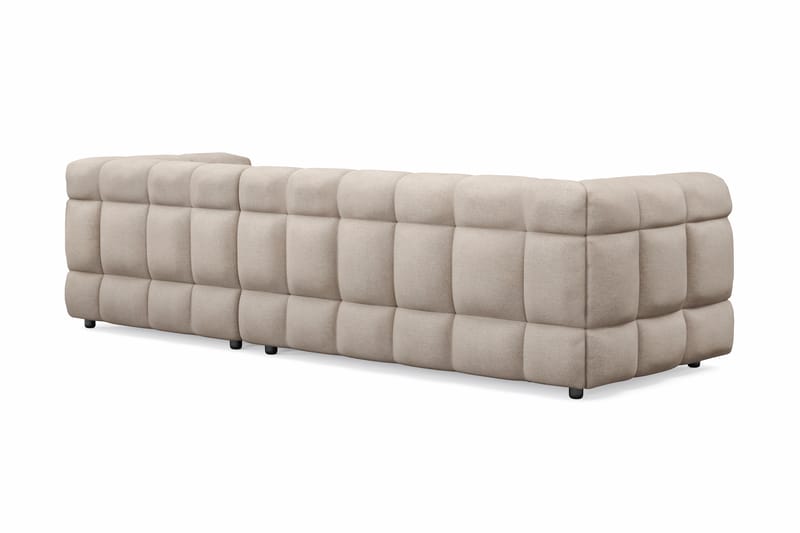 Elise 3-seters Sofa med Sjeselong Høyre - Beige - Møbler - Sofaer - Hjørnesofa