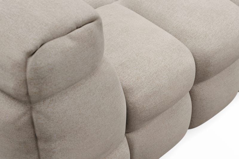 Elise 3-seters Sofa med Sjeselong Høyre - Beige - Møbler - Sofaer - Hjørnesofa