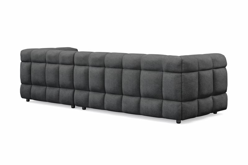 Elise 3-seters Sofa med Sjeselong - Mørkegrå - Møbler - Sofaer - Hjørnesofa