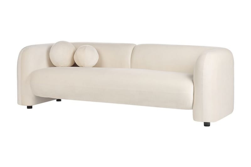 Fabion Sofa 3-seter - Krem - Møbler - Sofaer - Sofa 3 seter