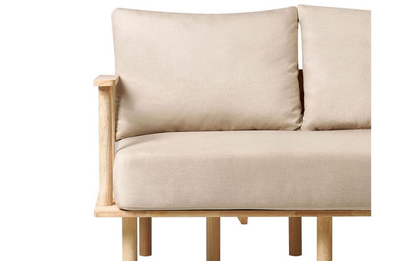 Fadey Sofa 2-seter - Beige/Lyst tre - Møbler - Sofaer - 2 seter sofa