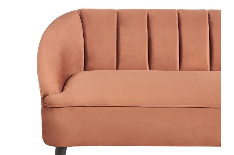 Farrin Sofa 3-seter - Brun/Svart/Gull - Møbler - Sofaer - Sofa 3 seter