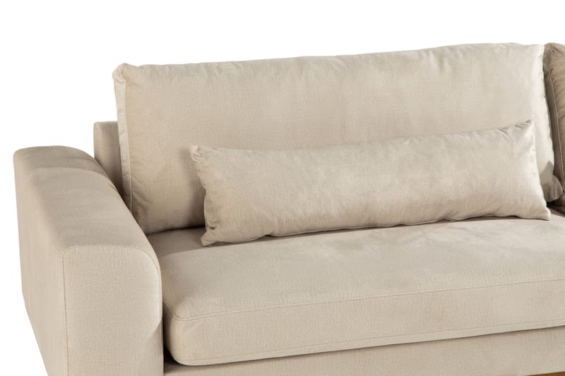 Copenhagen 4-seter Sofa Fløyel - Beige - Møbler - Sofaer - Fløyel sofaer