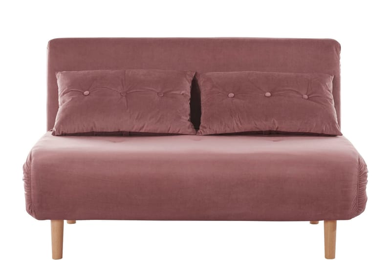 Sanremo Dagseng Dubbel - Rosa - Møbler - Sofaer - Fløyel sofaer