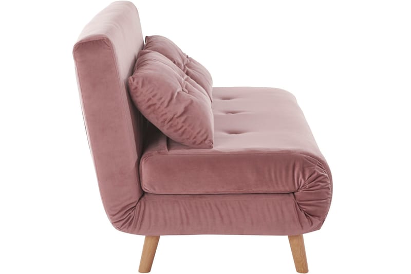 Sanremo Dagseng Dubbel - Rosa - Møbler - Sofaer - Fløyel sofaer