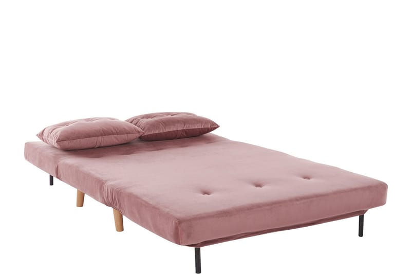 Sanremo Dagseng Dubbel - Rosa - Møbler - Sofaer - Fløyel sofaer