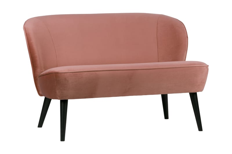 Serra Fløyelssofa Vintage - Rosa - Møbler - Sofaer - Fløyel sofaer