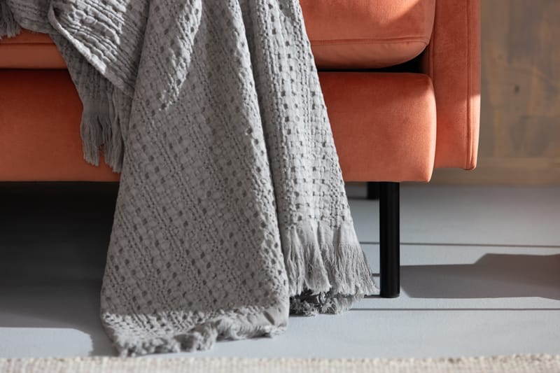 Teodin Fløyelssofa 2-seters - Rosa - Fløyel sofaer - 2 seter sofa