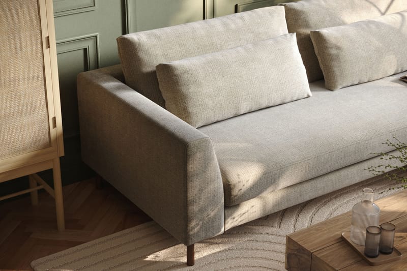 Florenz 4-seters Sofa - Grå/Beige - Møbler - Sofaer - 4 seter sofa