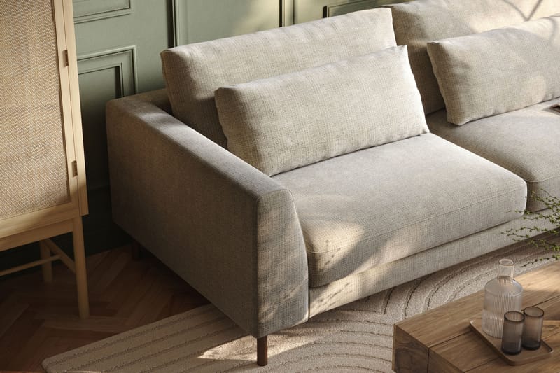 Florenz 4-seters Sofa - Grå/Beige - Møbler - Sofaer - 4 seter sofa