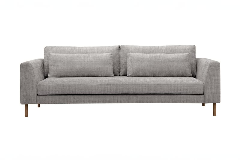 Florenz 4-seters Sofa Hel pute - Lysegrå - Møbler - Sofaer - 4 seter sofa