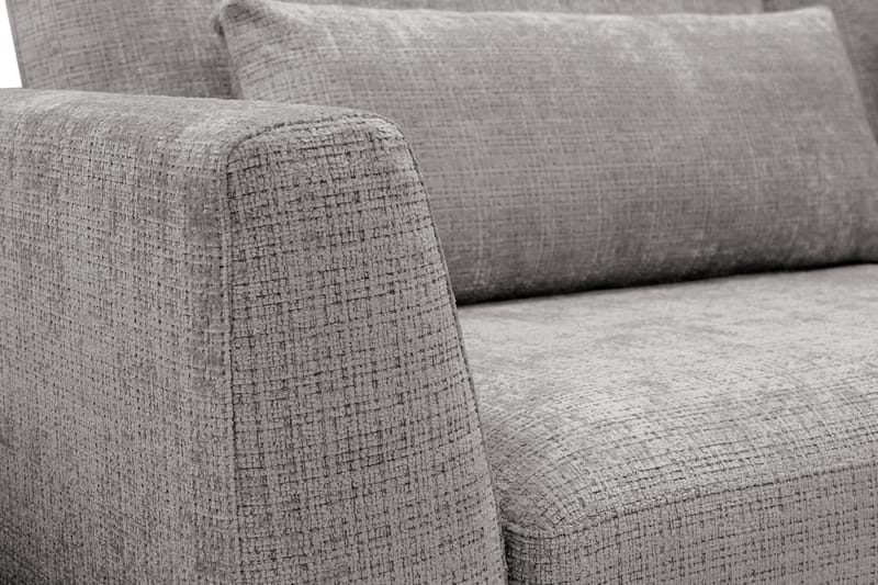 Florenz 4-seters Sofa Hel pute - Lysegrå - Møbler - Sofaer - 4 seter sofa