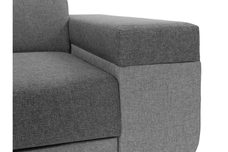 Fonti Sofa med Sjeselong 3-seter - Brun - Møbler - Sofaer - Sofa med sjeselong