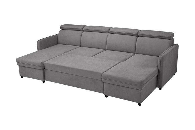 Fredrik Sofa Dobbeldivan 4-seter - Brun - Møbler - Sofaer - U-sofa