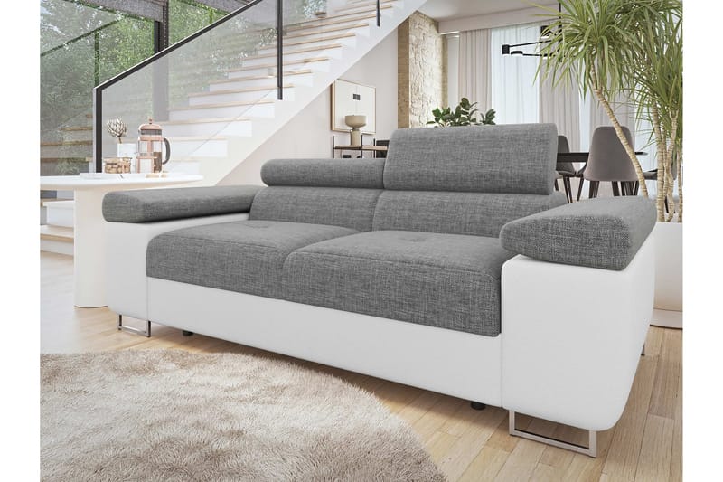 Gabina Sofa 2-seter - Hvit/Grå - Møbler - Sofaer - 2 seter sofa