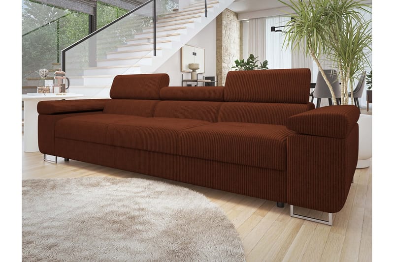 Gabina Sofa 3-seter - Brun - Møbler - Sofaer - Sofa 3 seter