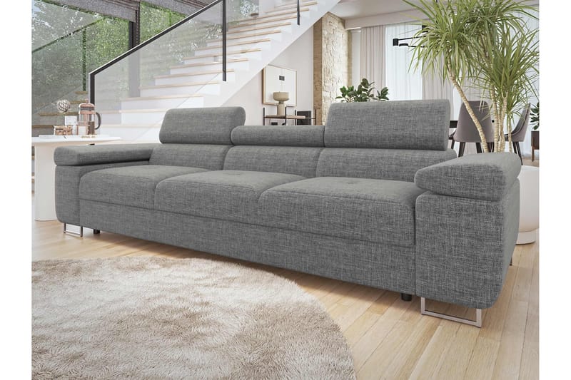 Gabina Sofa 3-seter - Grå - Møbler - Sofaer - Sofa 3 seter