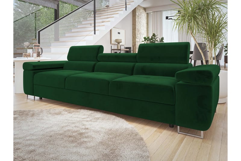 Gabina Sofa 3-seter - Grønn - Møbler - Sofaer - Sofa 3 seter