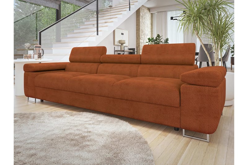 Gabina Sofa 3-seter - Oransje - Møbler - Sofaer - Sofa 3 seter