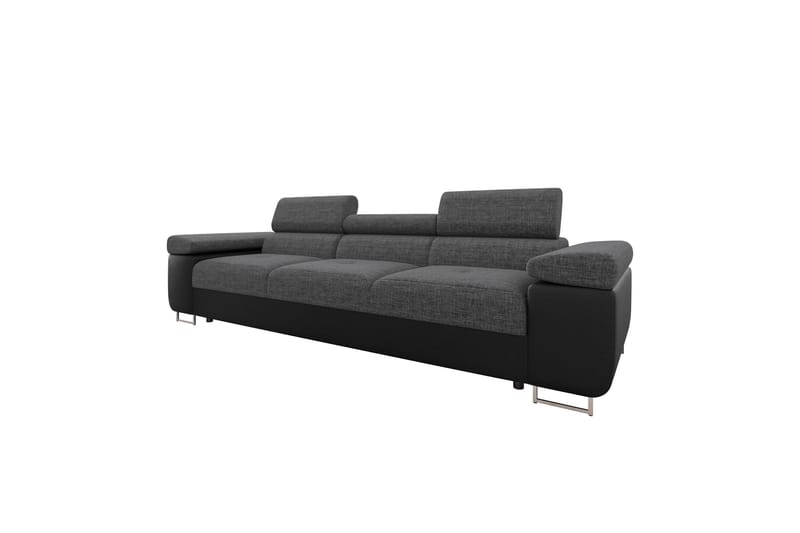 Gabina Sofa 3-seter - Svart/Grå - Møbler - Sofaer - Sofa 3 seter