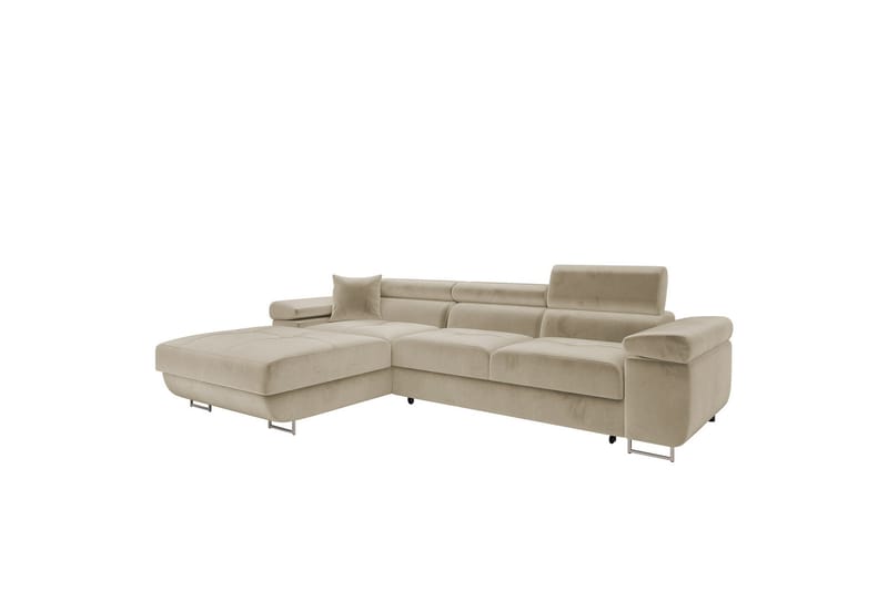 Gabina Sofa med Divan 3-seter - Beige - Møbler - Sofaer - Sofa med sjeselong