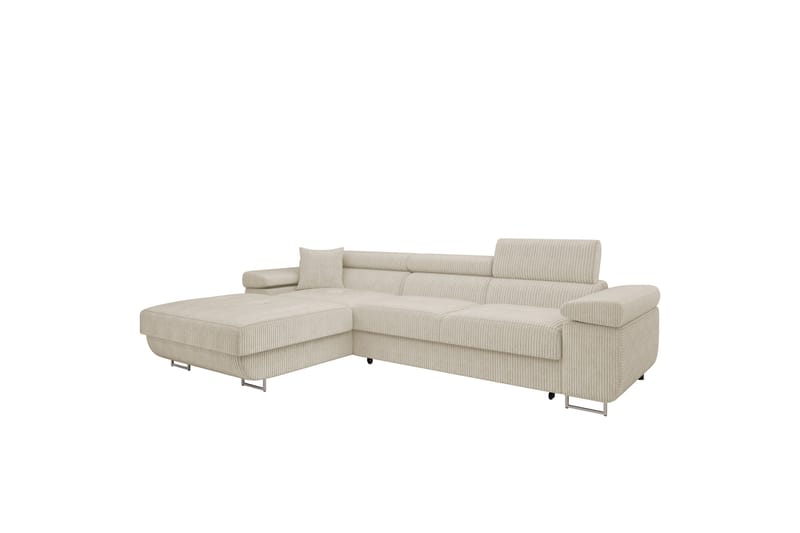 Gabina Sofa med Divan 3-seter - Beige - Møbler - Sofaer - Sofa med sjeselong