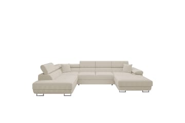 Gabina Sofa med Divan og Sjeselong 4-seter