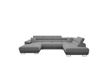 Gabina Sofa med Divan og Sjeselong 4-seter