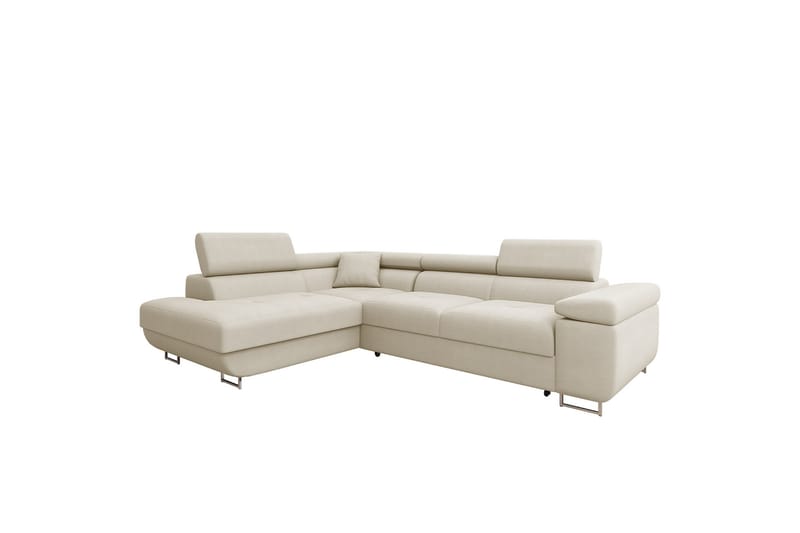 Gabina Sofa med Sjeselong 3-seter - Beige - Møbler - Sofaer - Sofa med sjeselong