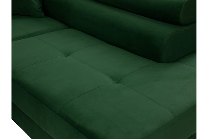 Gabina Sofa med Sjeselong 3-seter - Blå - Møbler - Sofaer - Sofa med sjeselong