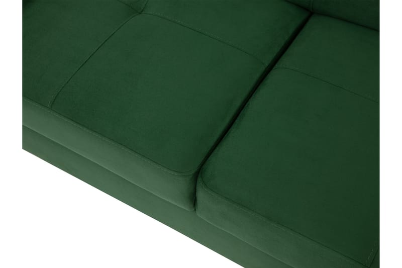 Gabina Sofa med Sjeselong 3-seter - Grønn - Møbler - Sofaer - Sofa med sjeselong