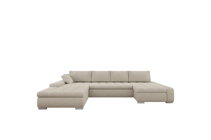 Gamal Sofa Dobbeldivan 4-seter - Beige - Møbler - Sofaer - U-sofa