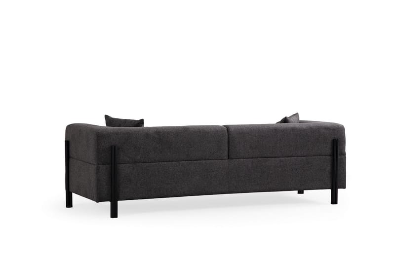 Gio 3-seters Sofa - Antrasitt - Møbler - Sofaer - Sofa 3 seter