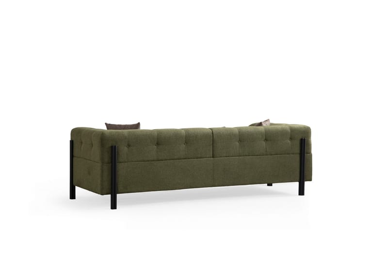 Gio 3-seters Sofa - Grønn - Møbler - Sofaer - Sofa 3 seter