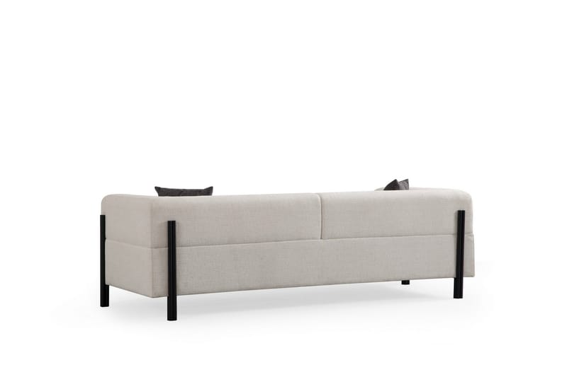 Gio 3-seters Sofa - Hvit - Møbler - Sofaer - Sofa 3 seter