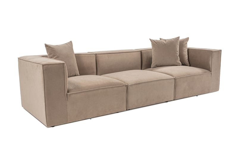 Gregor Sofa 3-seter - Cappuccino - Møbler - Sofaer - Sofa 3 seter