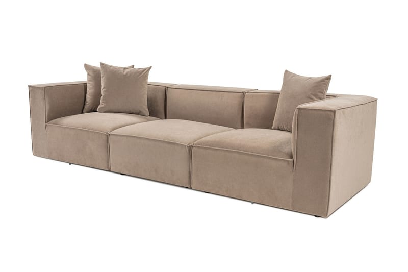 Gregor Sofa 3-seter - Cappuccino - Møbler - Sofaer - Sofa 3 seter