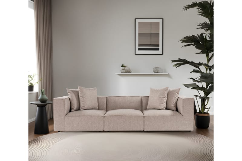 Gregor Sofa 3-seter - Sand beige - Møbler - Sofaer - Sofa 3 seter