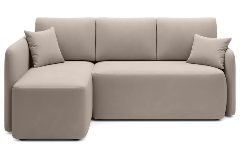 Hadson 3-seters Sofa med Divan - Beige - Møbler - Sofaer - Sofa med sjeselong